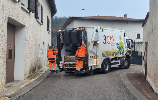 Collecte des déchets la semaine du 8 mai