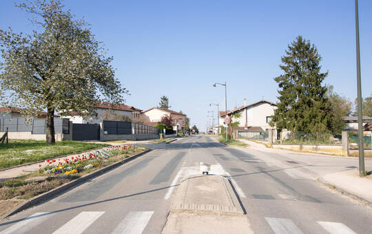 Travaux d'assainissement à Pizay