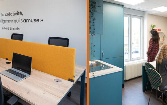 L’espace de Coworking Connect à Montluel